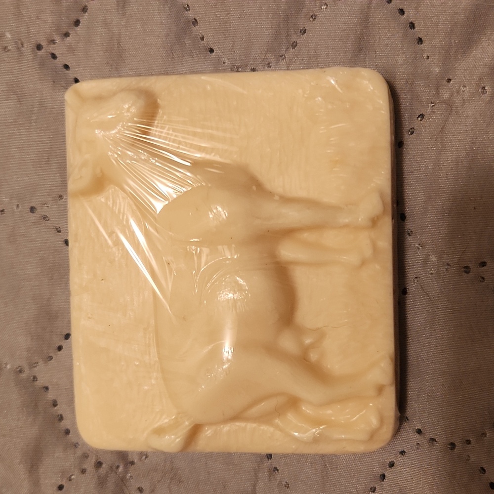 Homemade goat soap